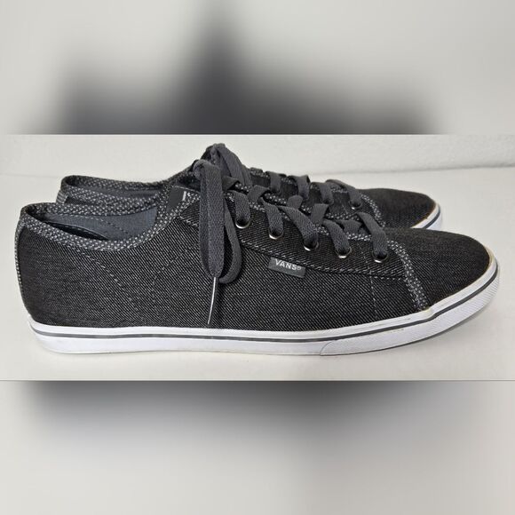 Women's Ferris Lo Pro Vans Lace-up Low-top Skate Sneakers Gray Sz 10 VN-0JW069V - Picture 3 of 10